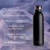 THERMOS 500 ML: Velvet Moon  - Black luxury bottle - Image 3